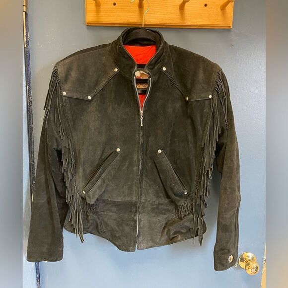 Harley-Davidson Jackets & Blazers - Harley Davidson Suede Fringe Unisex Jacket